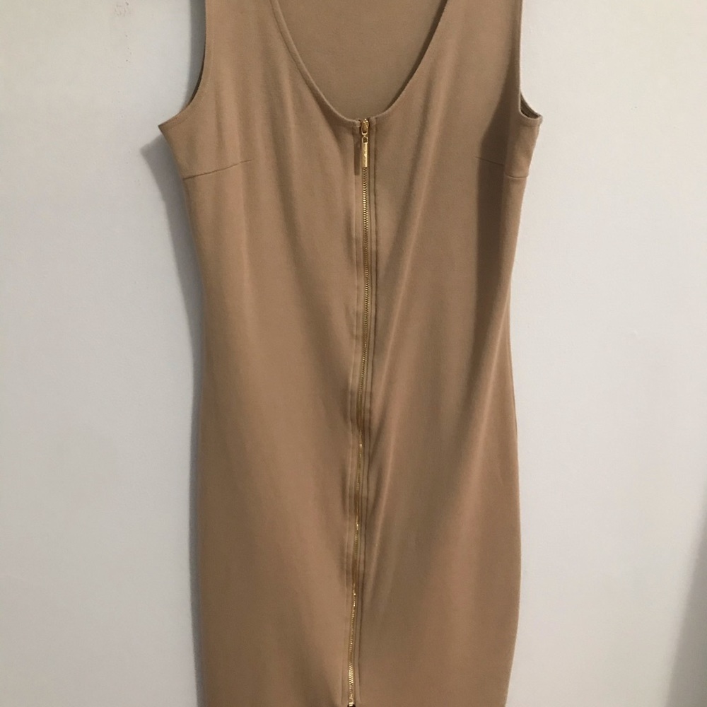 Nude, long dress